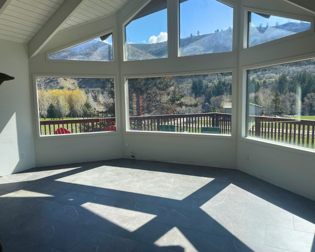 Luxury vinyl flooring